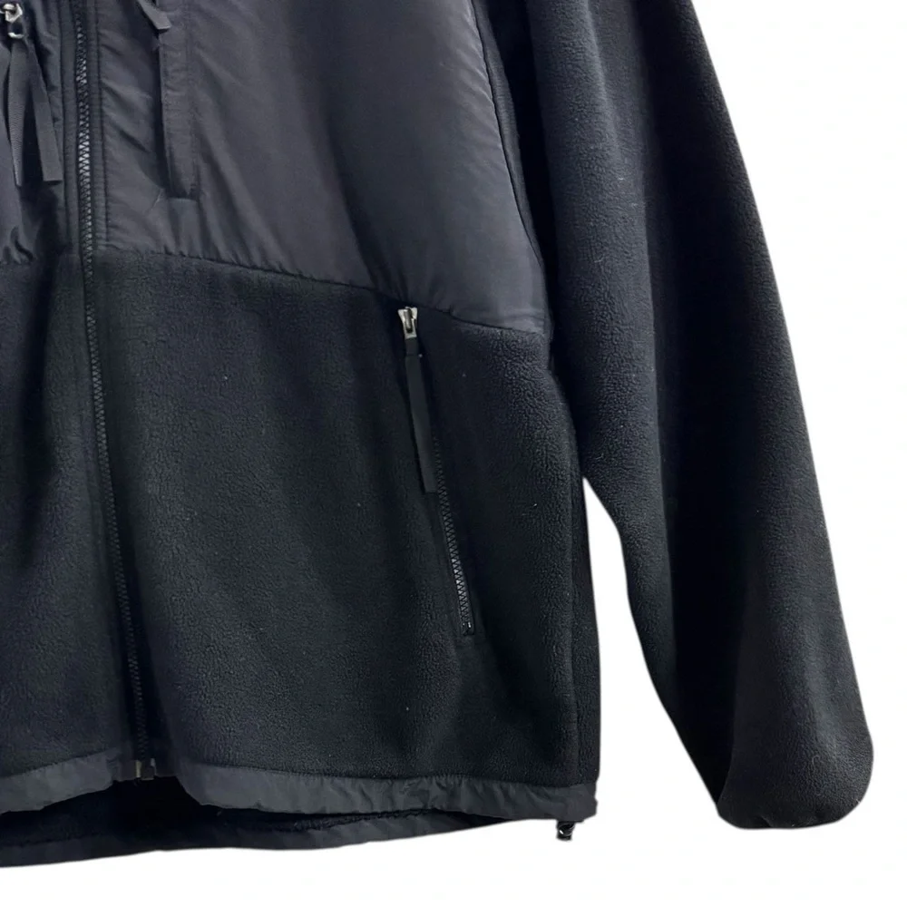 The North Face Polartec Fleece Jacket Men’s XL Black Full Zip Outdoor Hiking
